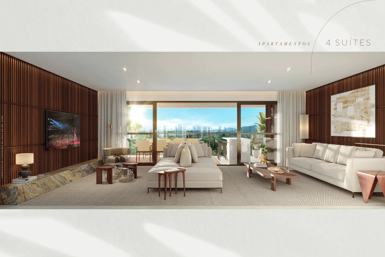 Living decorado do Gran Thai