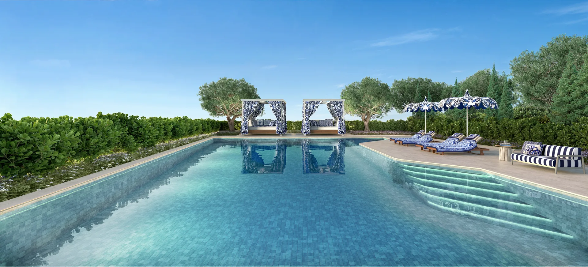 Piscina descoberta
