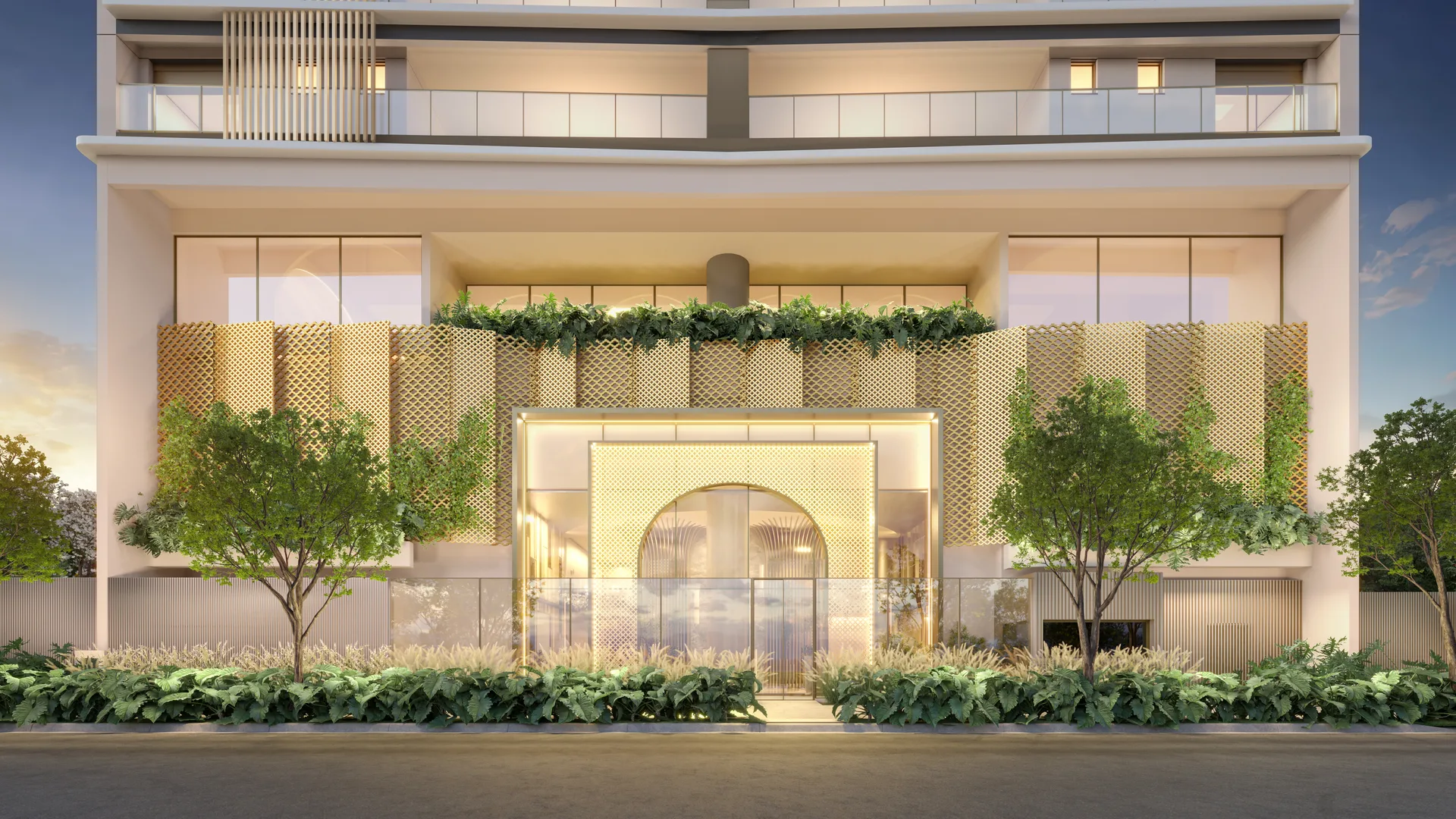 Portaria residencial da Casa Senses