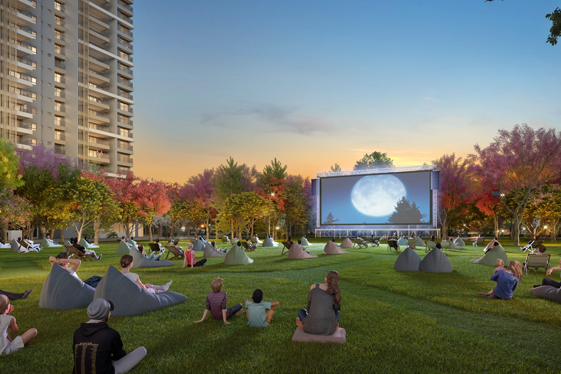 Praça observatório · cinema