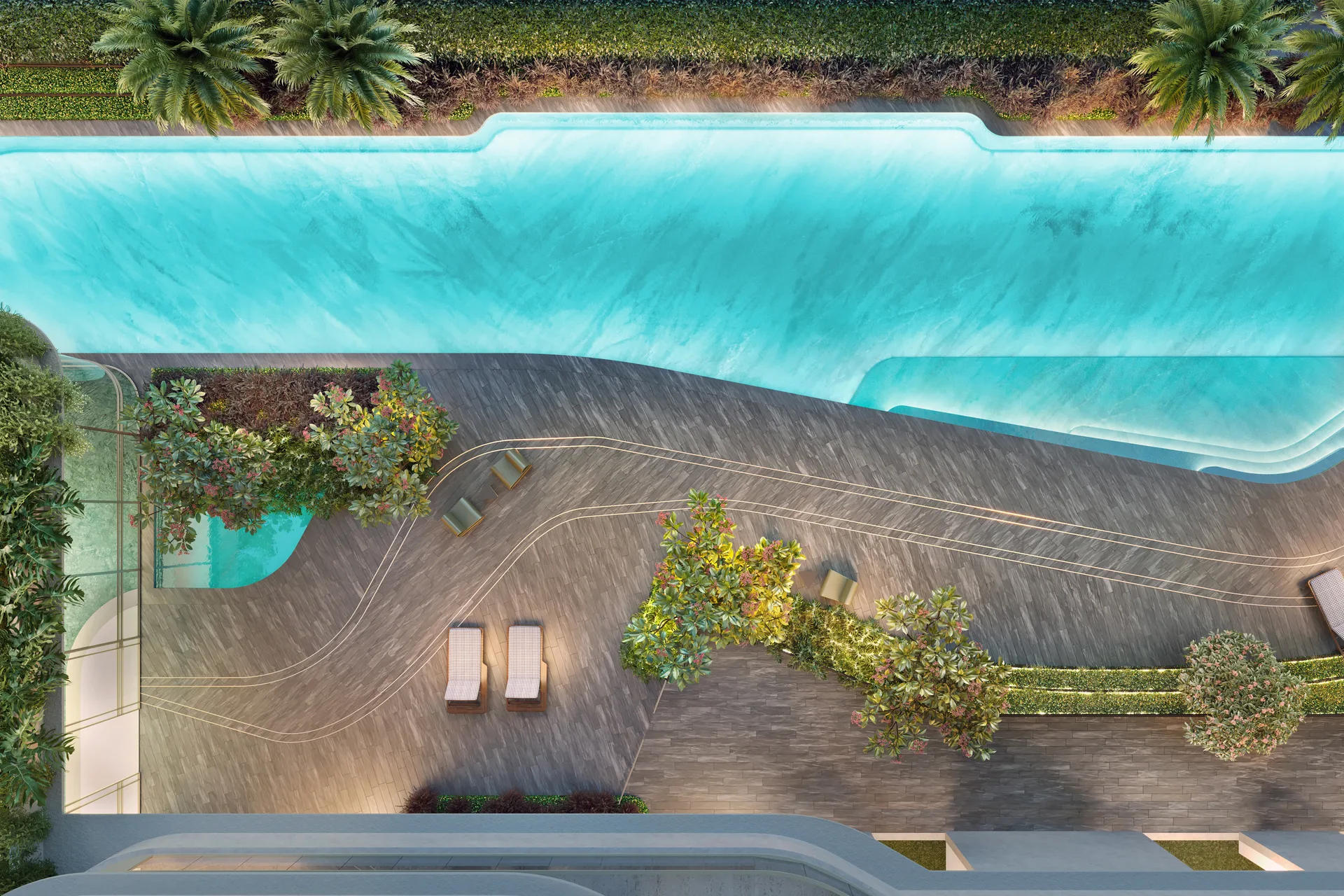 Piscina descoberta