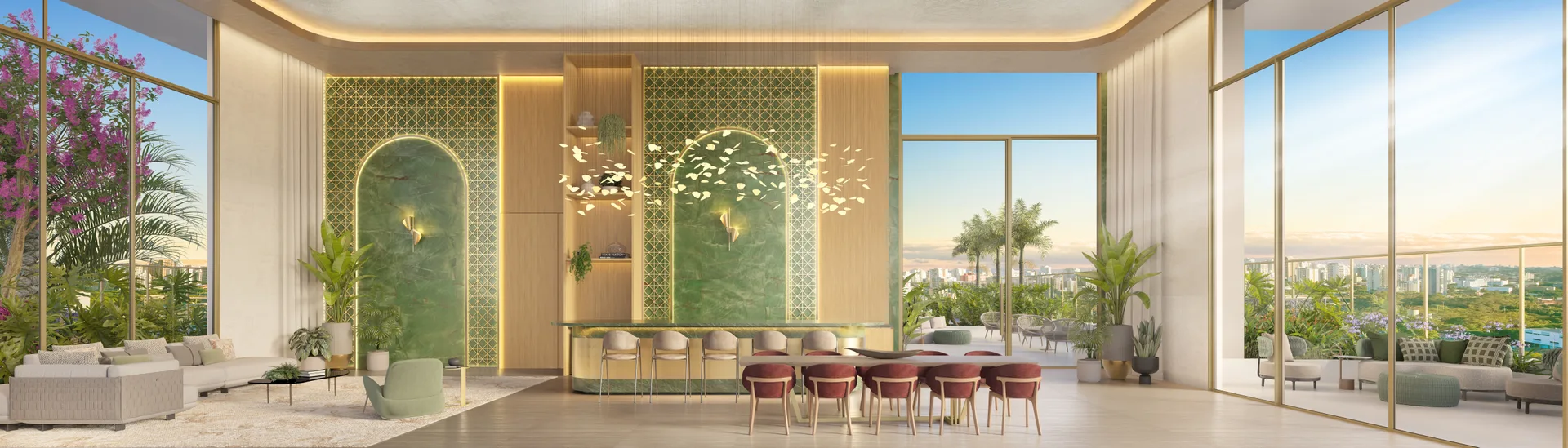 Gourmet rooftop