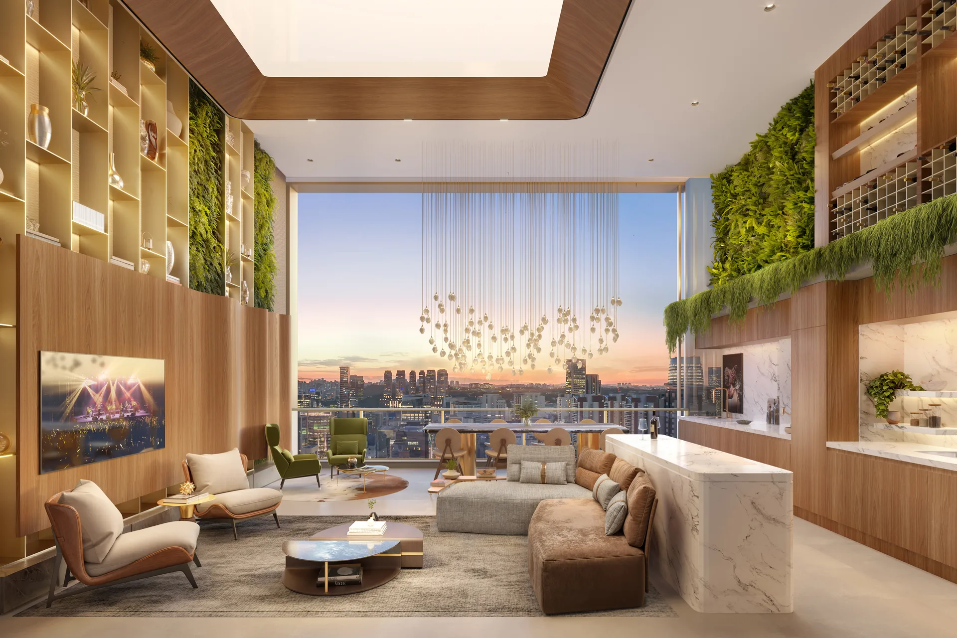 Residência de 94 a 98 m² — Escape Eden