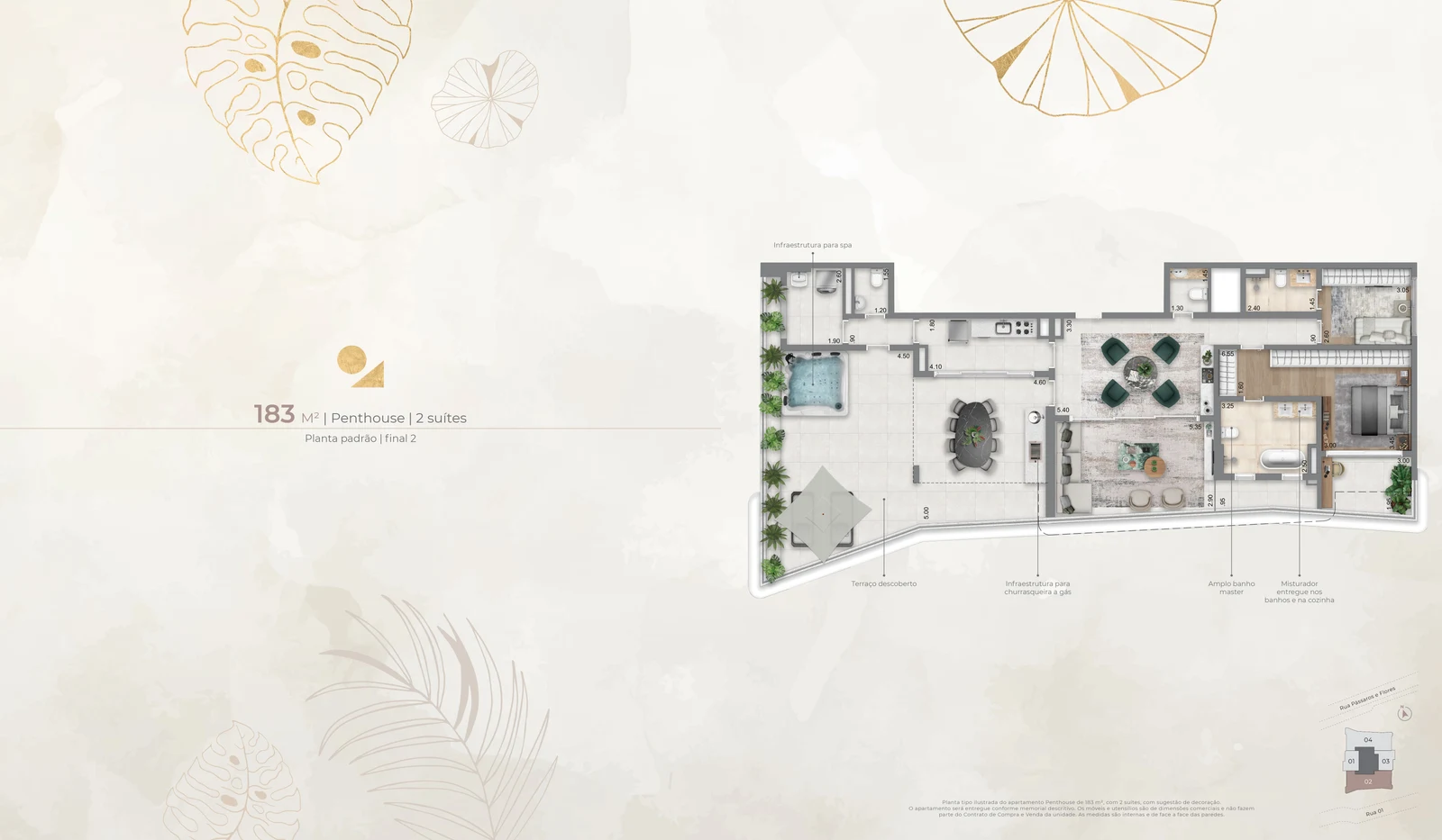Penthouse — 183 m²