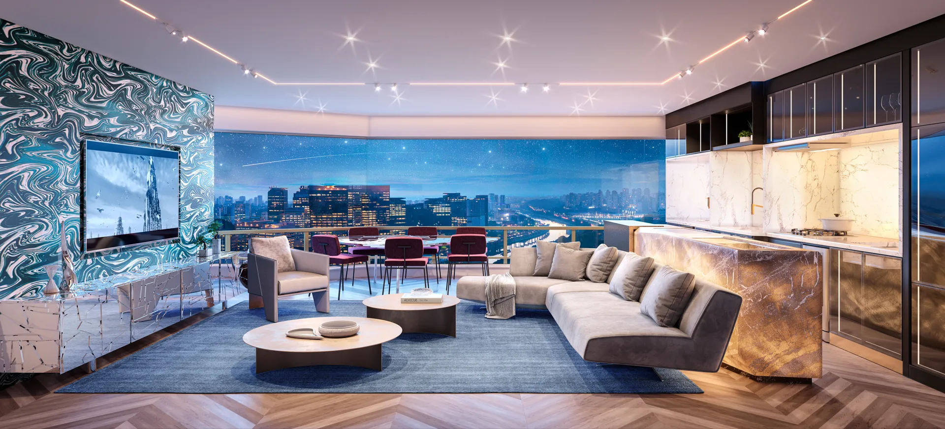 Apartamento de 88 m² — Mandarim The Legend