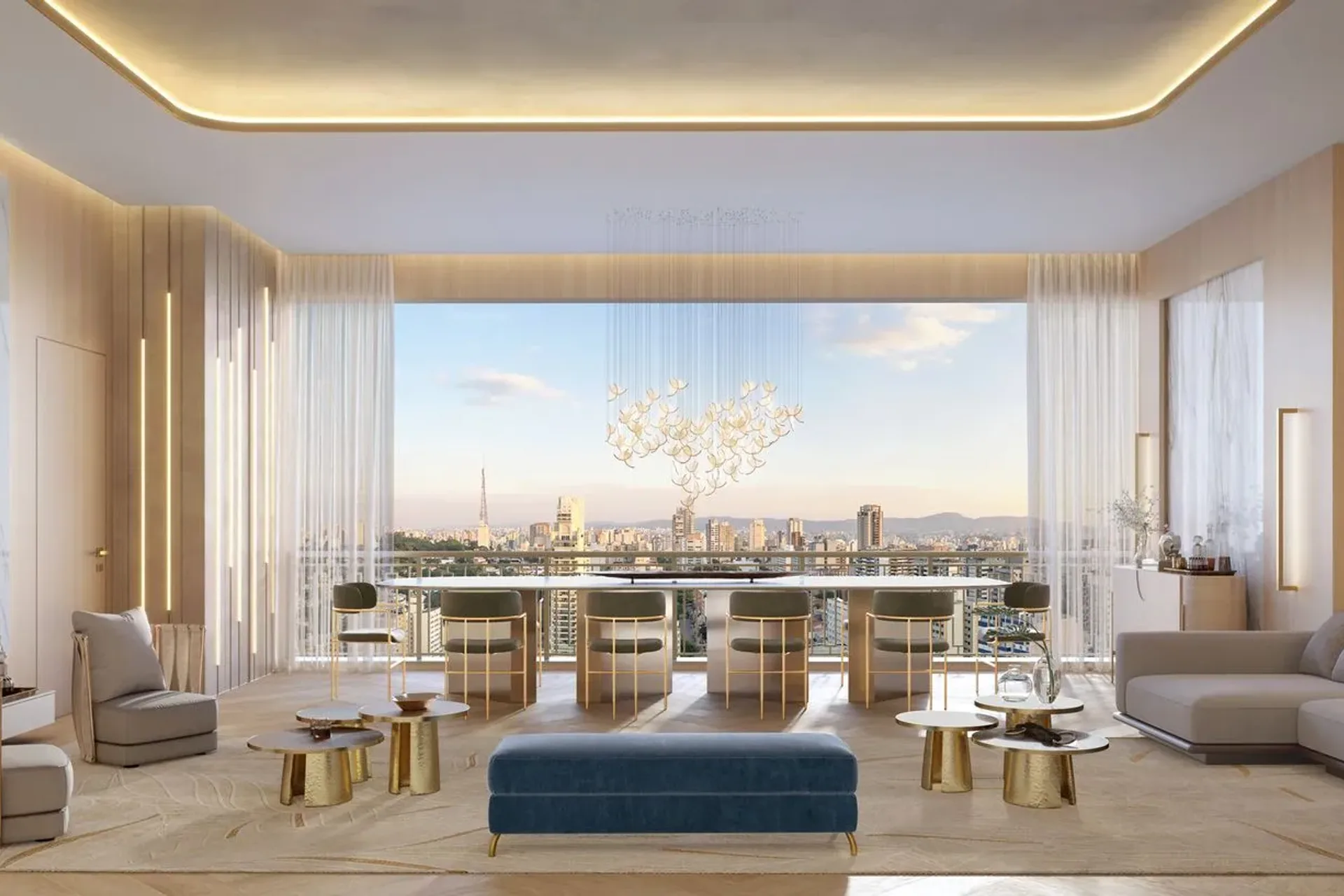 Residência de 155 m² — The Palace Royal