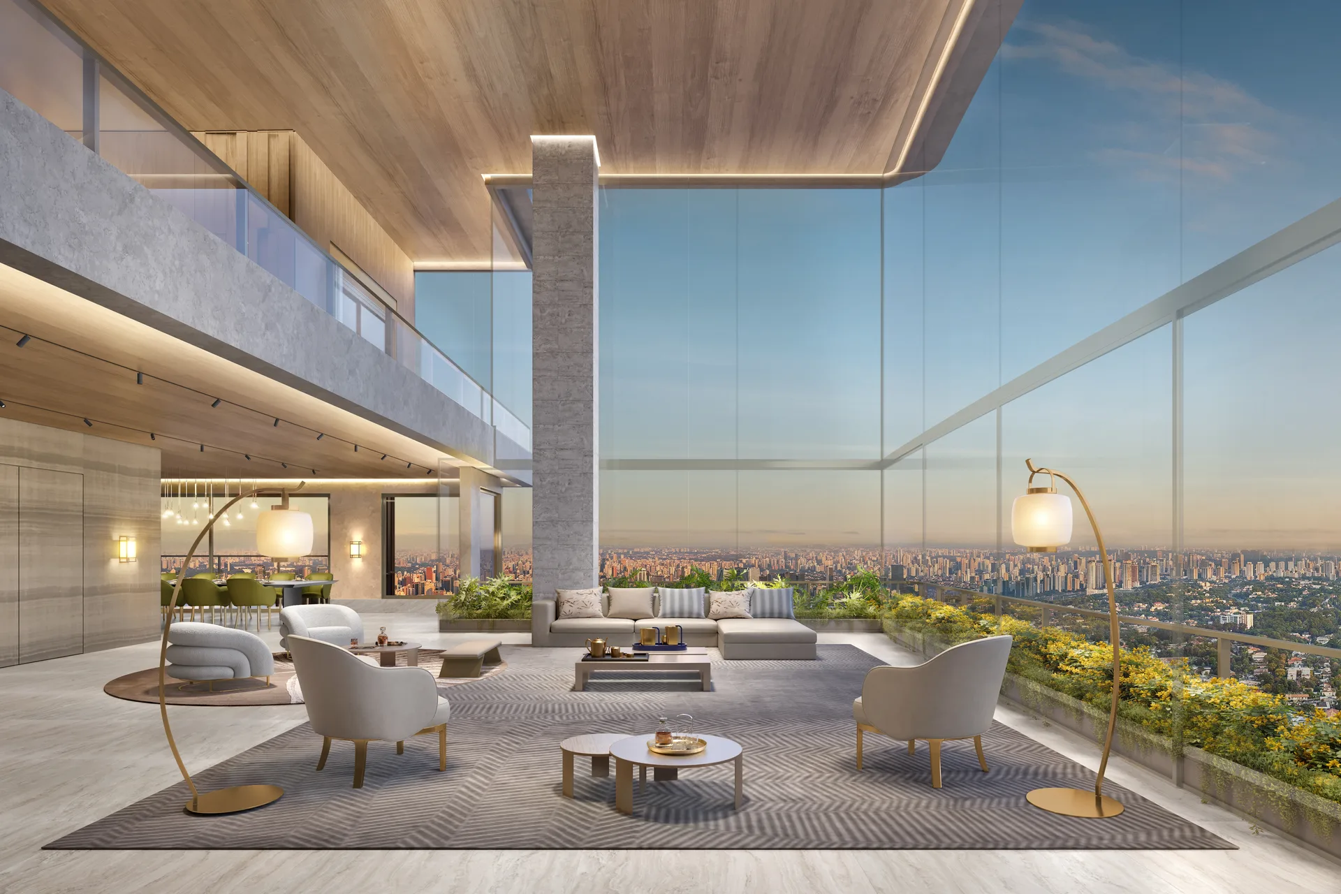 Residência de 708 a 710 m² — Vista Cyrela Torre Milano