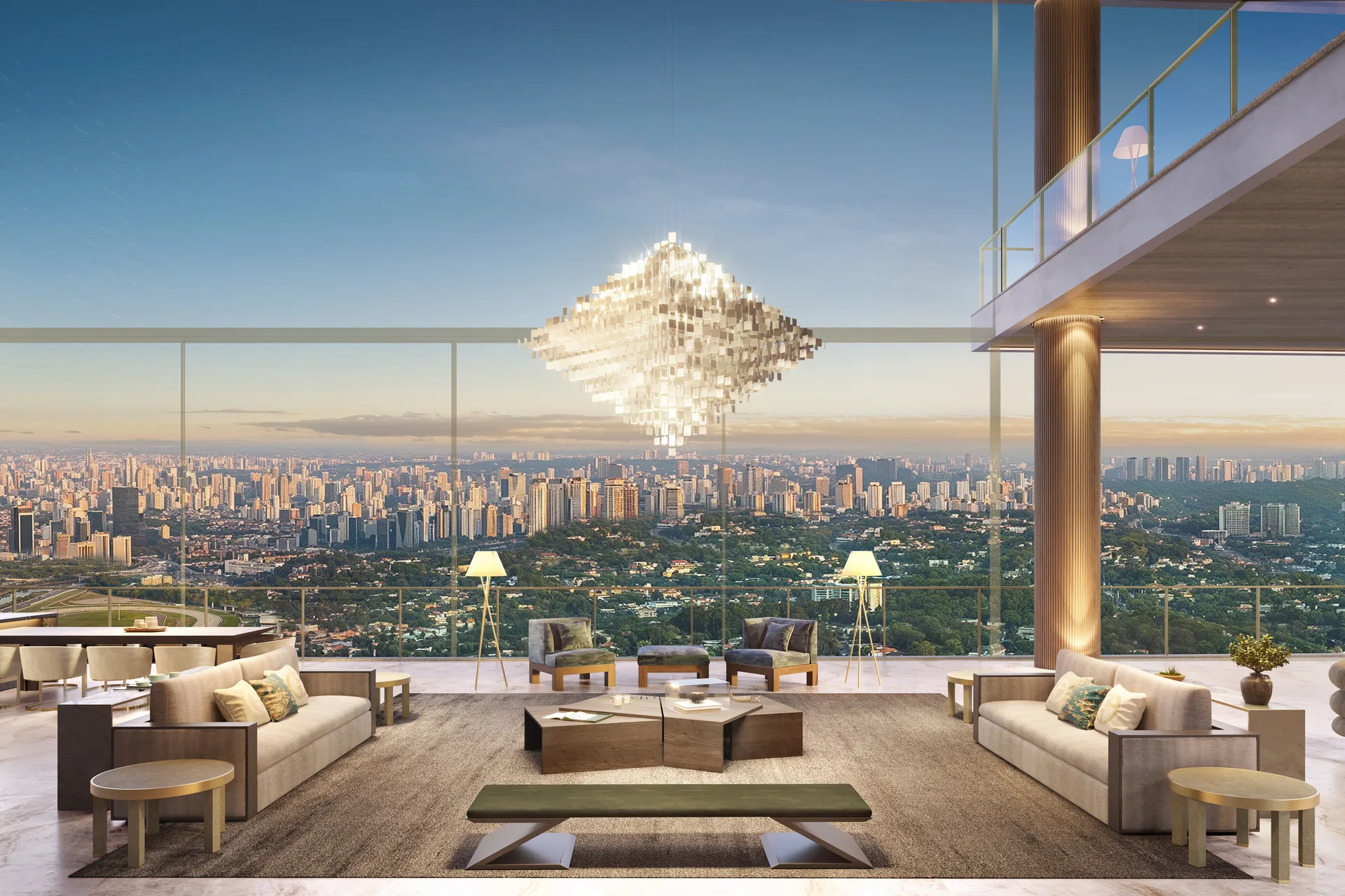 Residência de 883 m² — Vista Cyrela Torre Venezia
